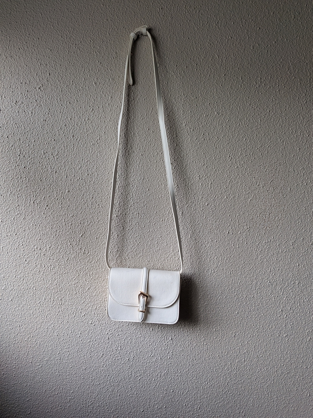 Anne Klein White Cross Body Purse